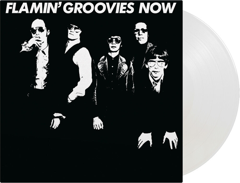 the album cover for Flamin Groovies - Now [Colored Vinyl] [Limited Edition] [180 Gram] (Wht) (Hol)