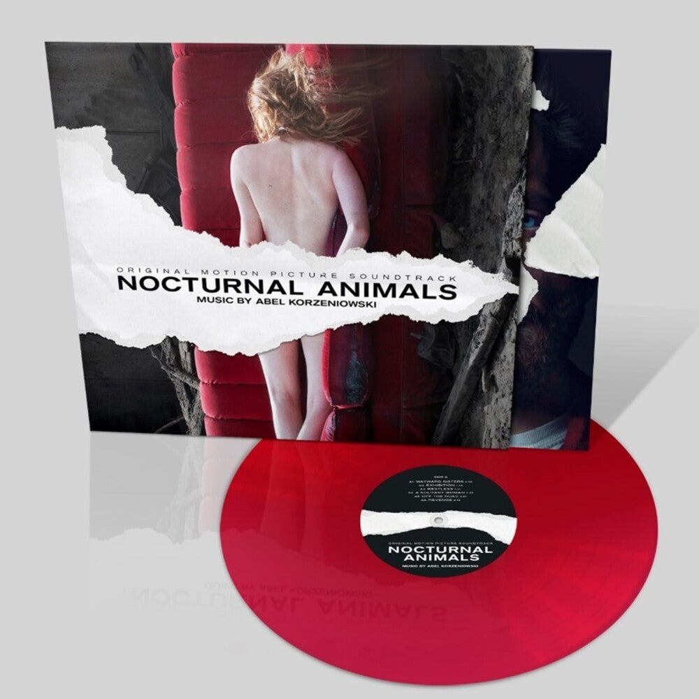 the album cover for Nocturnal Animals [Movie] - Nocturnal Animals [Limited Edition Red Vinyl Soundtrack]