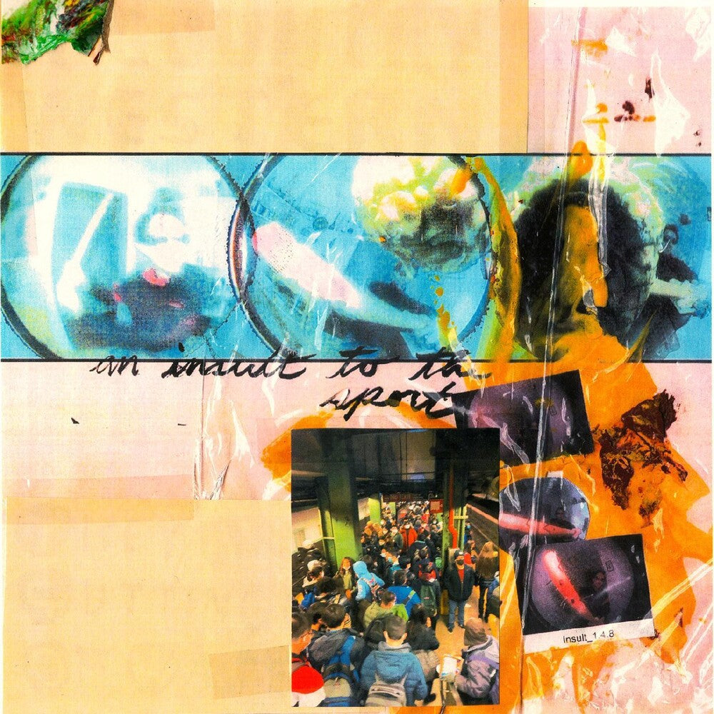 the album cover for They Are Gutting A Body Of Water & A Country - An Insult To The Sport (Blue) [Colored Vinyl] [180 Gram] (Purp)