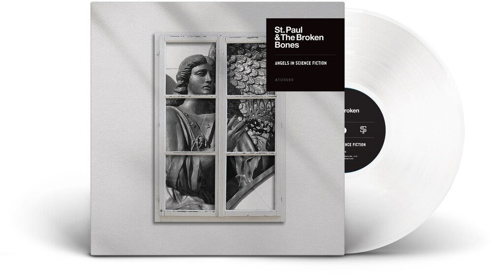 the album cover for St. Paul & The Broken Bones - Angels In Science Fiction [Clear LP]