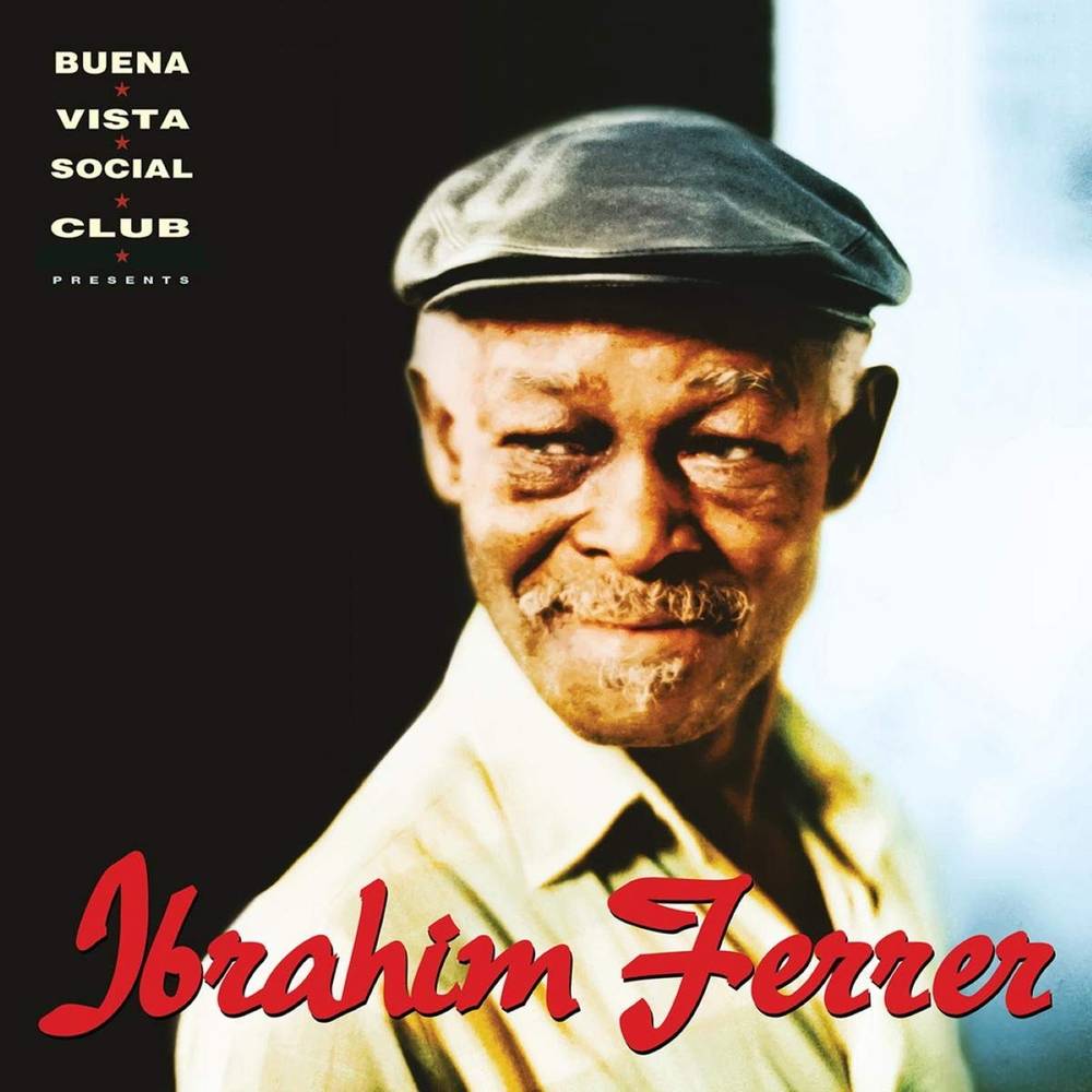 the album cover for Ibrahim Ferrer - Ibrahim Ferrer (Buena Vista Social Club Presents) [LP]