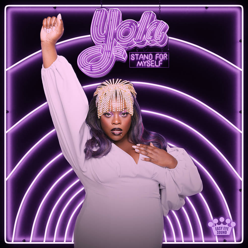 the album cover for Yola - Stand for Myself [Indie Exclusive Limited Edition Hot Pink LP]