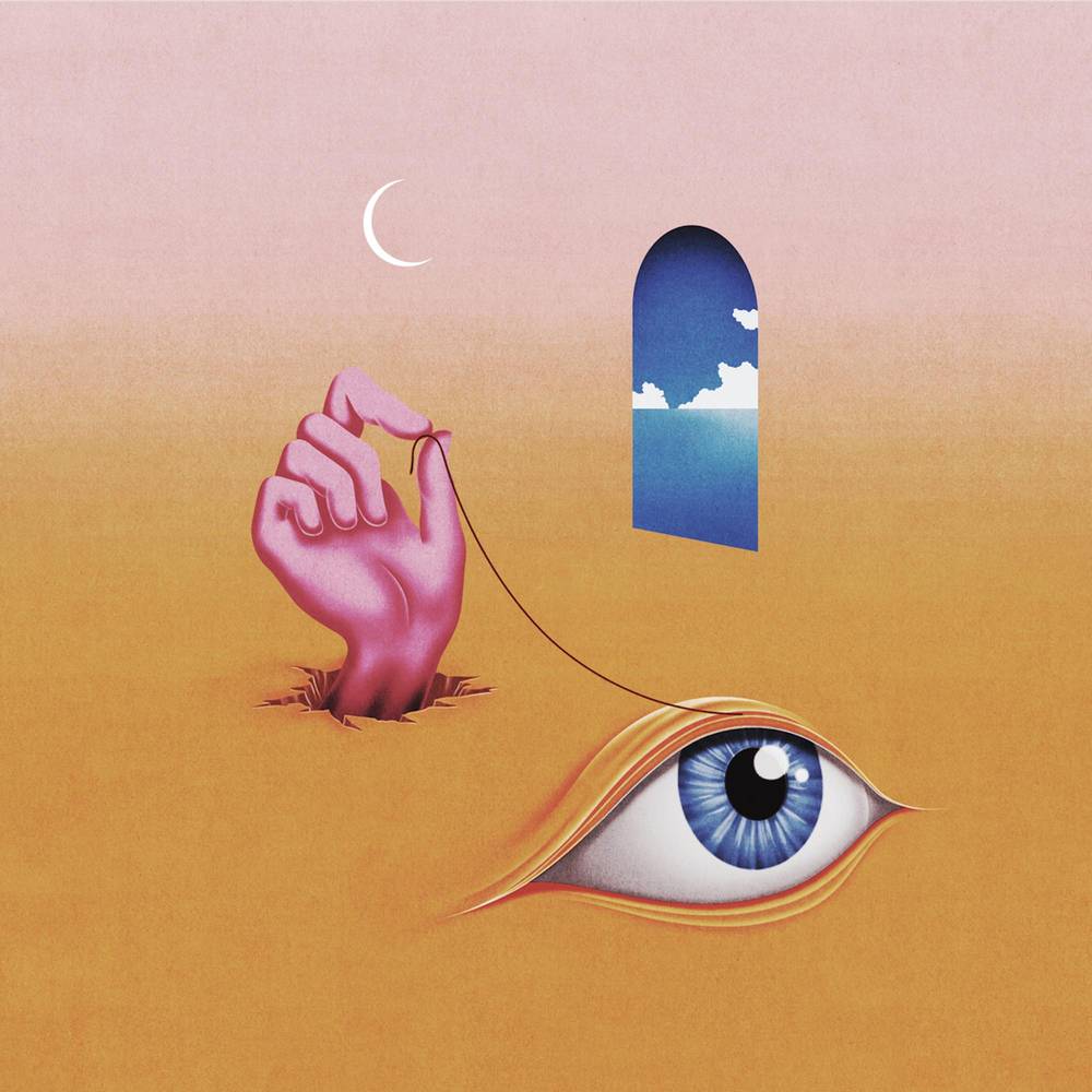 the album cover for Wavves - Hideaway [Indie Exclusive Limited Edition Orange LP]