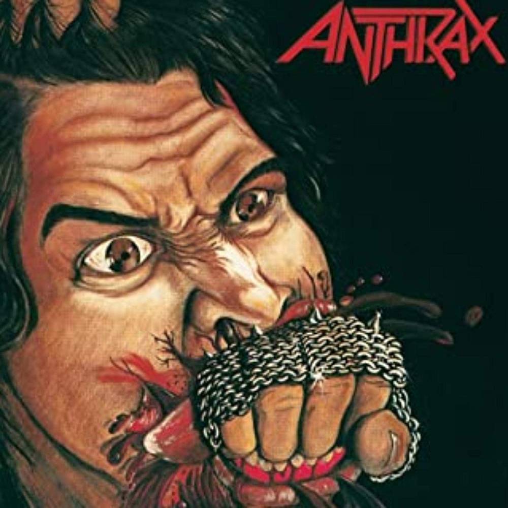 the album cover for Anthrax - Fistful Of Metal [LP]