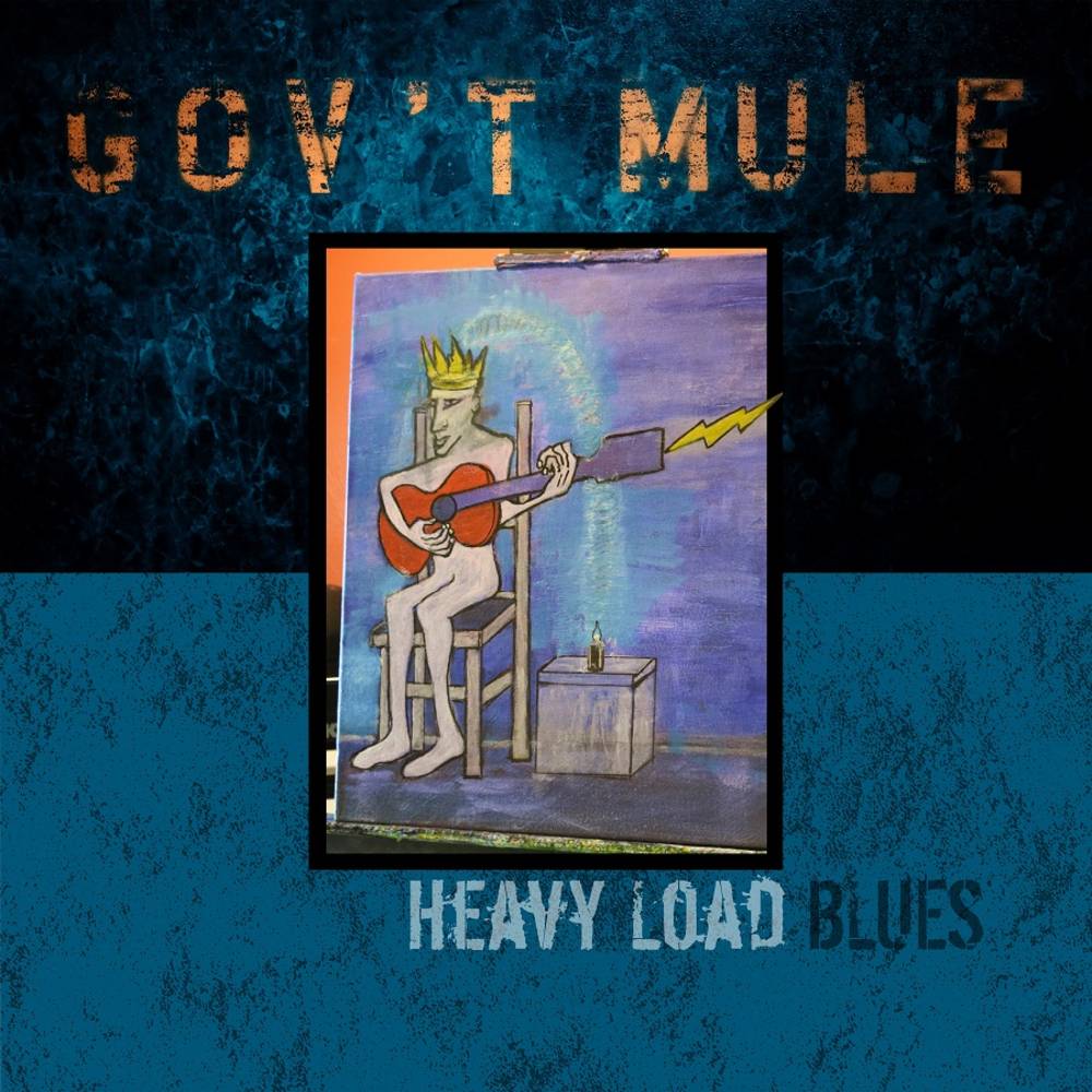 the album cover for Gov't Mule - Heavy Load Blues [Indie Exclusive Limited Edition Blue Smoke 2LP]