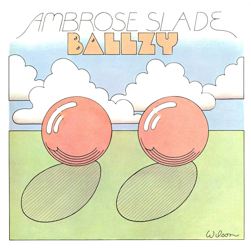 the album cover for Slade - Ballzy [Indie Exclusive Limited Edition Transparent Blue LP]