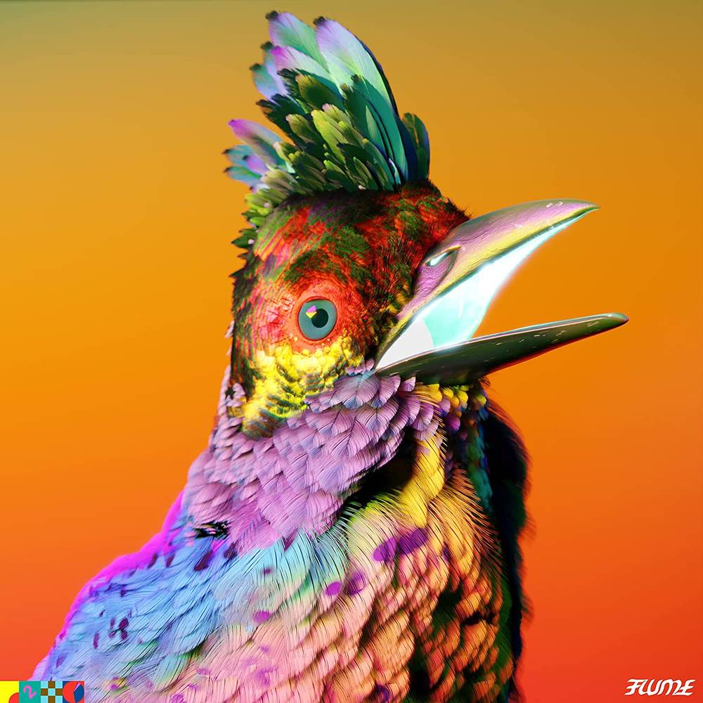 the album cover for Flume - Palaces [LP]