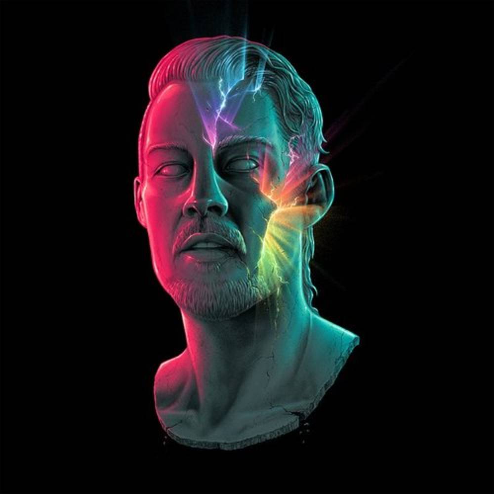 the album cover for Daniel Johns - FutureNever [Indie Exclusive Limited Edition Pink LP]