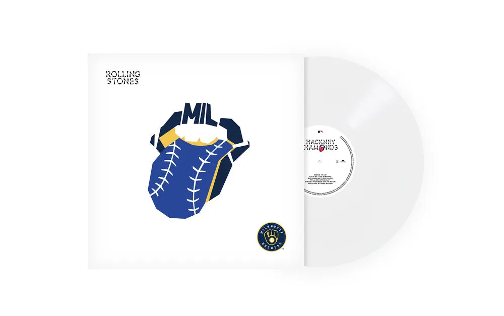 the album cover for The Rolling Stones - Hackney Diamonds [Milwaukee Brewers LP]