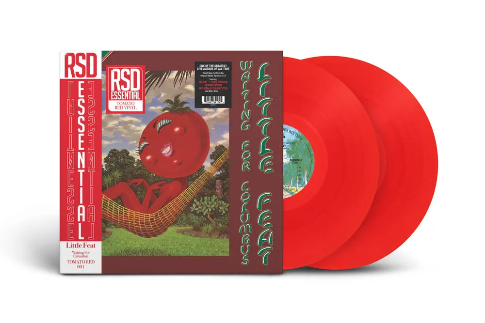 the album cover for Little Feat - Waiting For Columbus [RSD Essential Tomato Red 2LP]