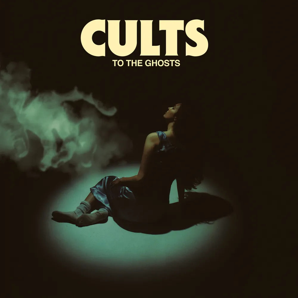 the album cover for Cults - To The Ghosts