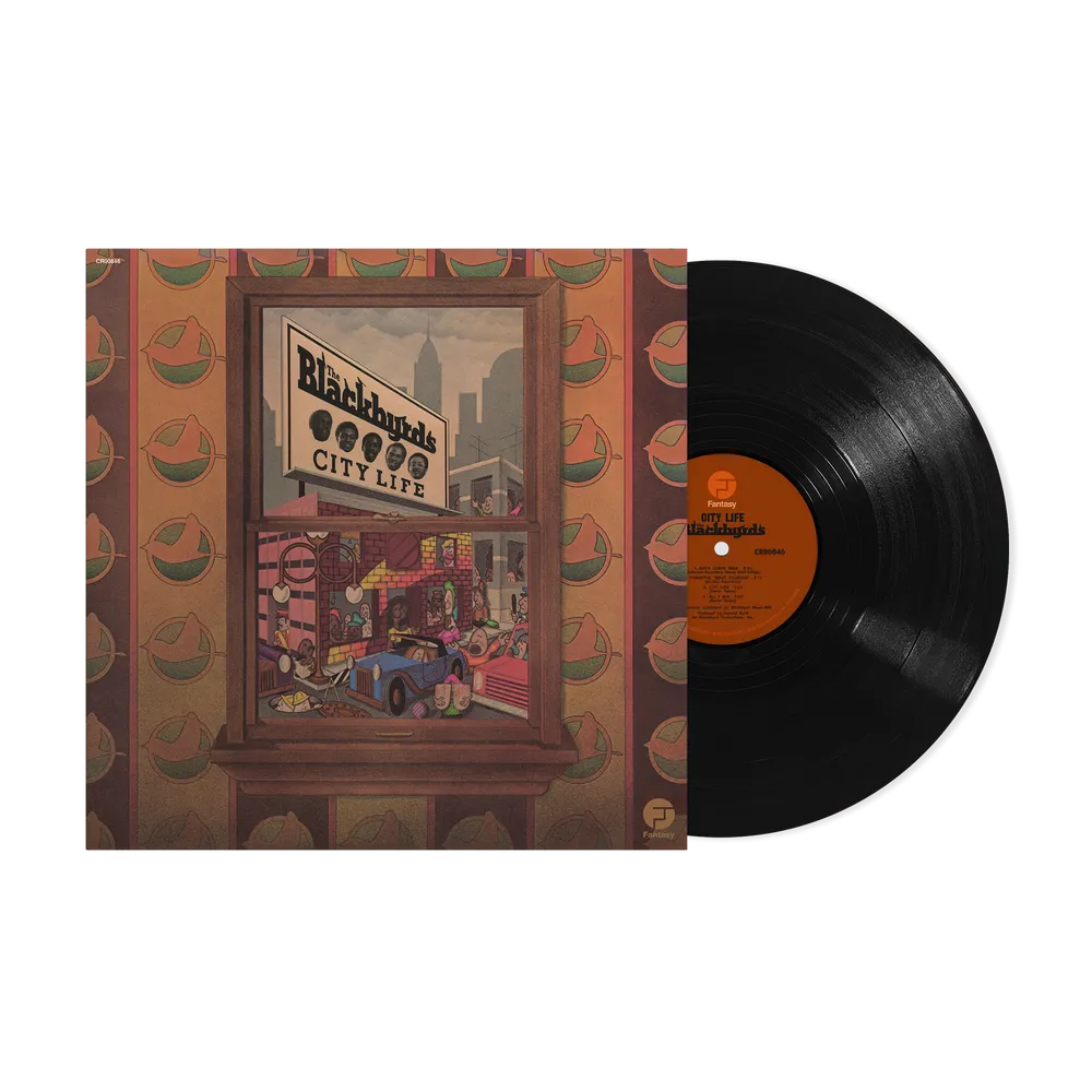 the album cover for The Blackbyrds - City Life (Jazz Dispensary Top Shelf Series) [180g LP]