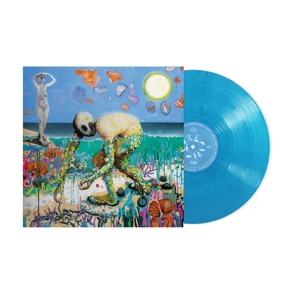 the album cover for Indigo de Souza - Precipice [Indie Exclusive Eco Blue LP]