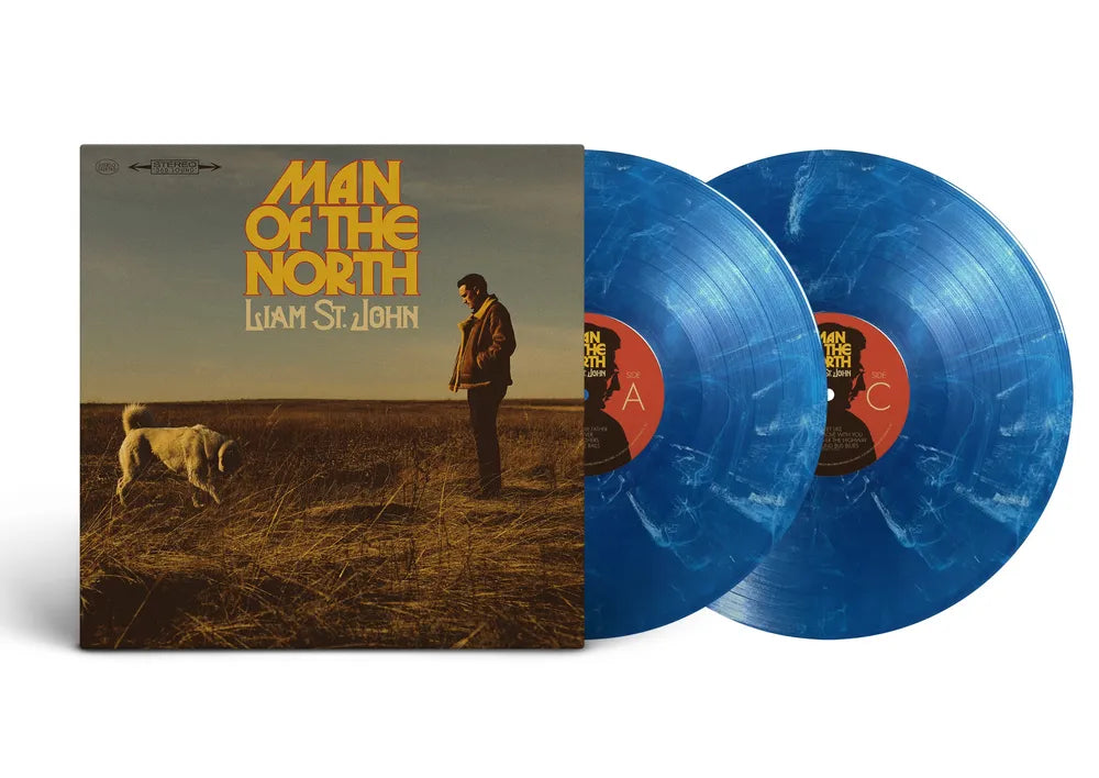 the album cover for Liam St. John - Man Of The North (Live In The Wild)