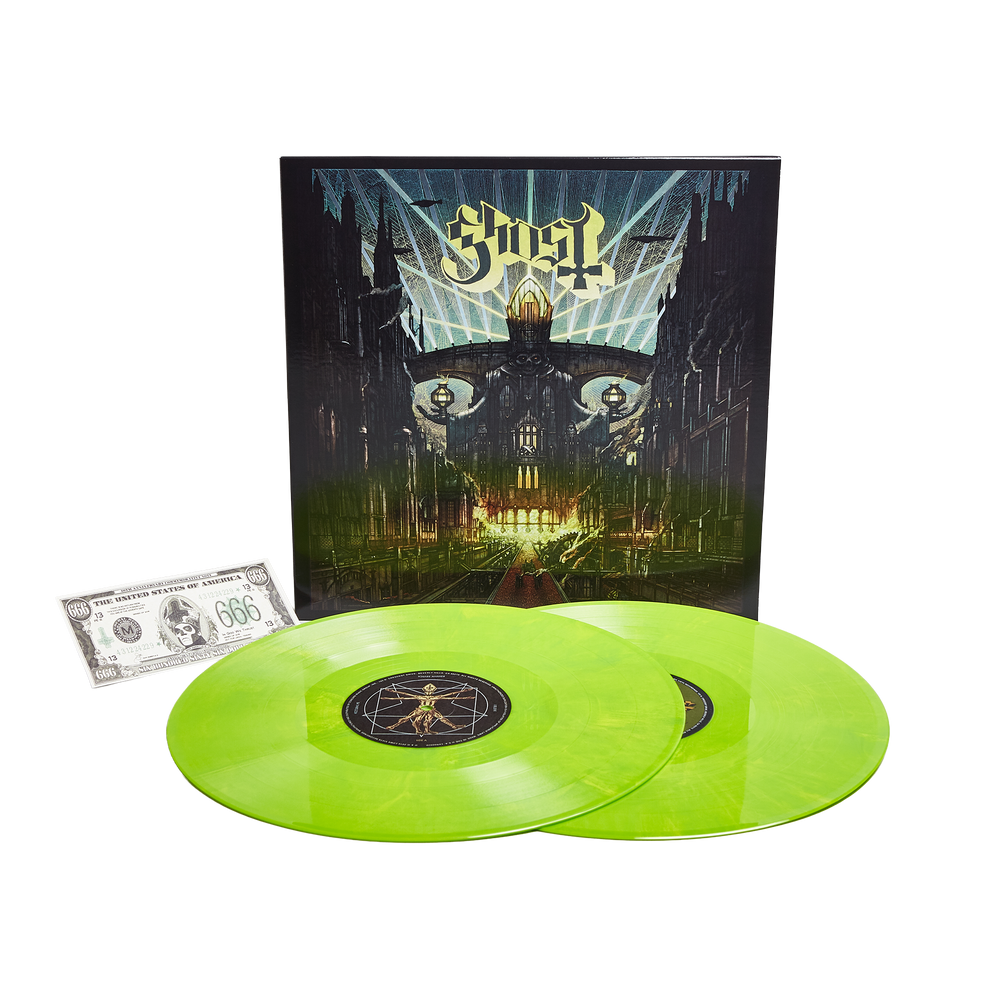 the album cover for Ghost - Meliora: Deluxe 10th Anniversary [Indie Exclusive Surge 2LP]