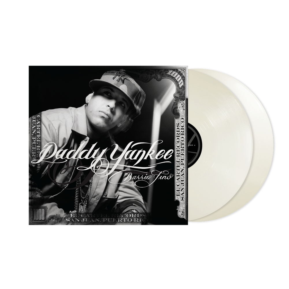 the album cover for Daddy Yankee - Barrio Fino [White]
