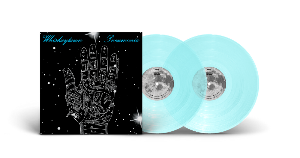 the album cover for Whiskeytown - Pneumonia (25 Year Anniversary) [Clearwater Blue]