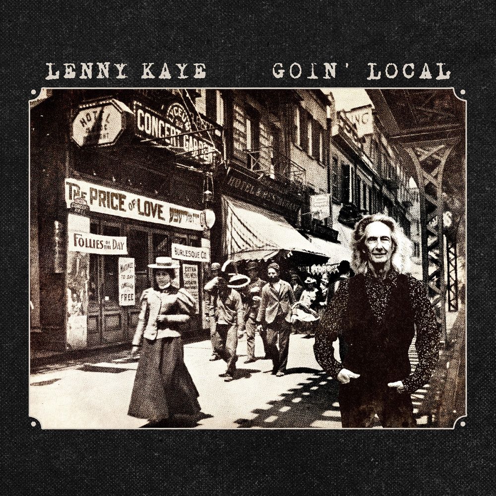 the album cover for Lenny Kaye - Goin' Local