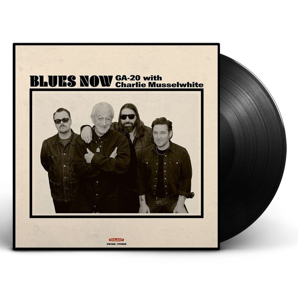 the album cover for GA-20 - Blues Now [Black]