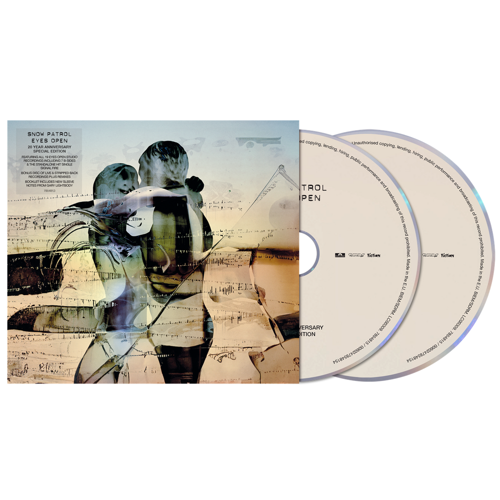the album cover for Snow Patrol - Eyes Open - 20 Year Anniversary Special Edition