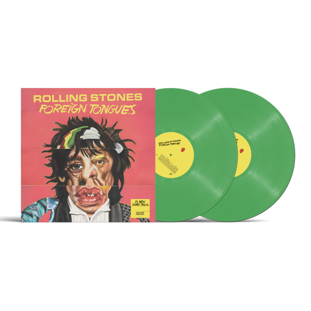 the album cover for The Rolling Stones - Foreign Tongues [Indie Exclusive Green 180g]