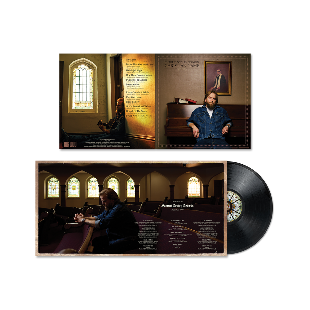 the album cover for Charles Wesley Godwin - Christian Name