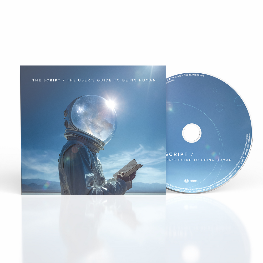 the album cover for Script - The User's Guide to Being Human