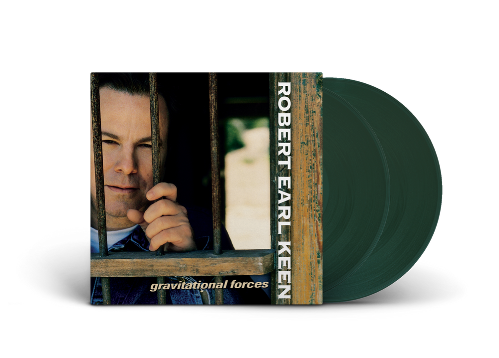 the album cover for Robert Earl Keen - Gravitational Forces [Forest Green]