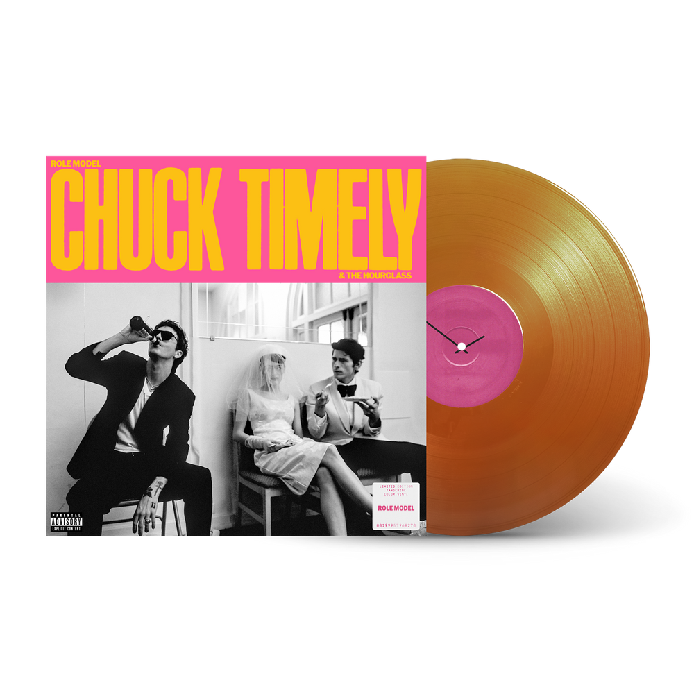 the album cover for Role Model - Chuck Timely & The Hourglass [Indie Exclusive Tangerine]
