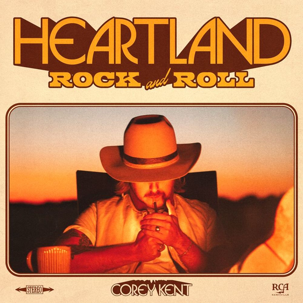 the album cover for Corey Kent - Heartland Rock and Roll