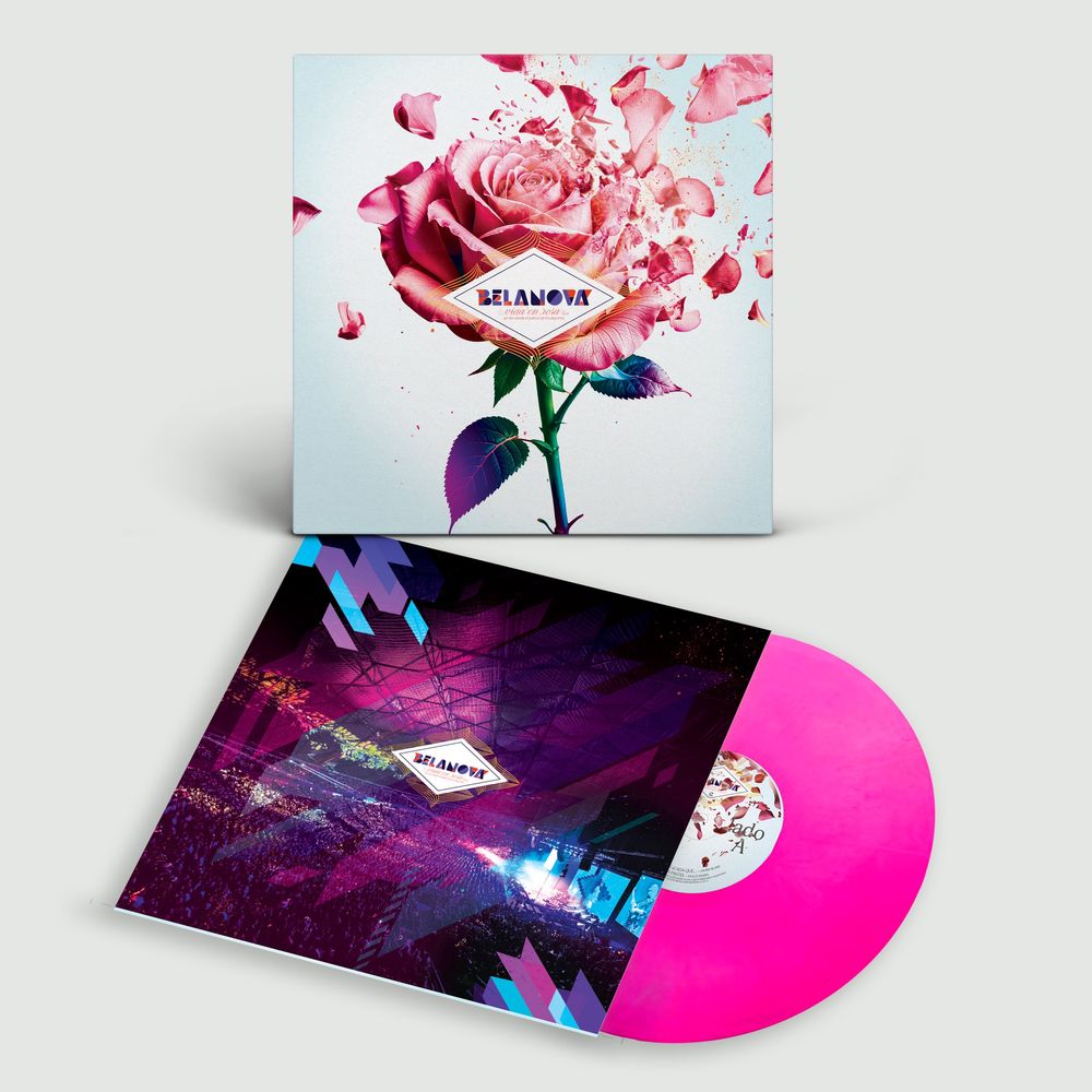 the album cover for Belanova - Vida En Rosa Tour [180g Pink]