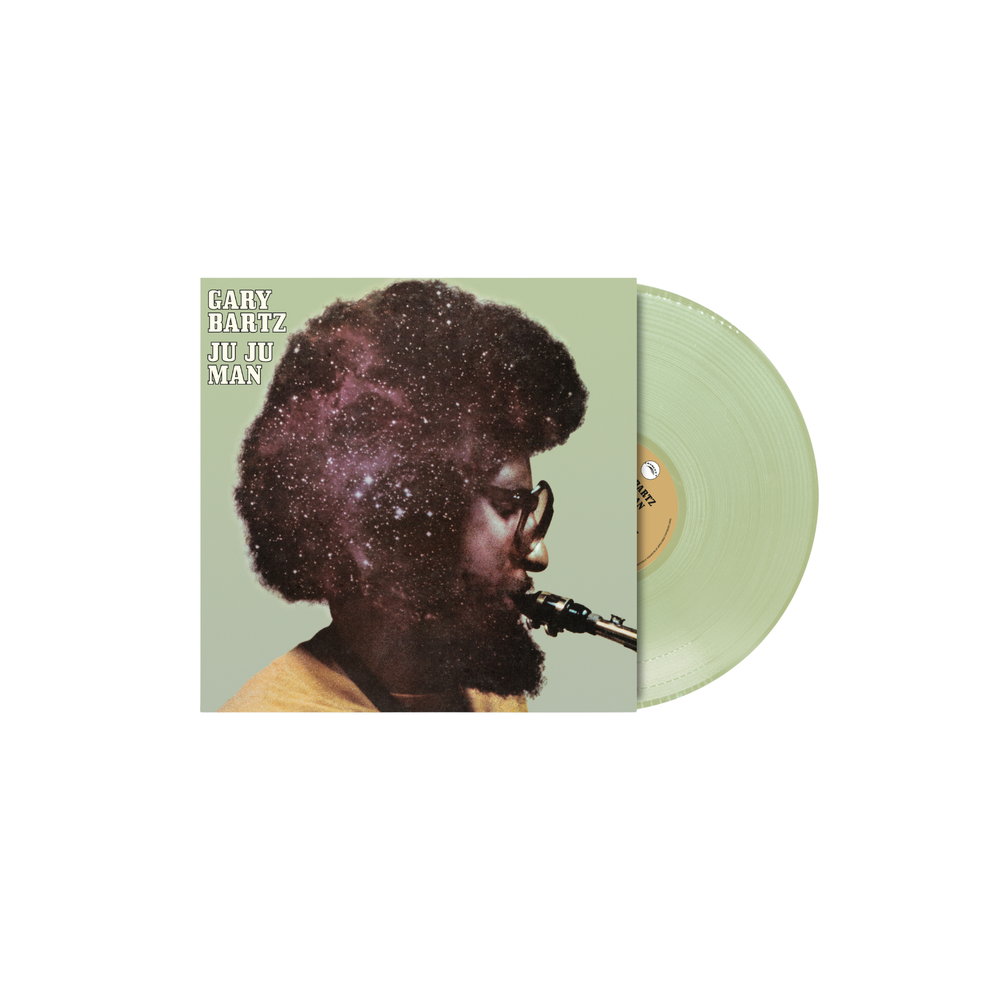 the album cover for Gary Bartz - Ju Ju Man [RSD Essentials Indie Exclusive Sky Blue 180g]