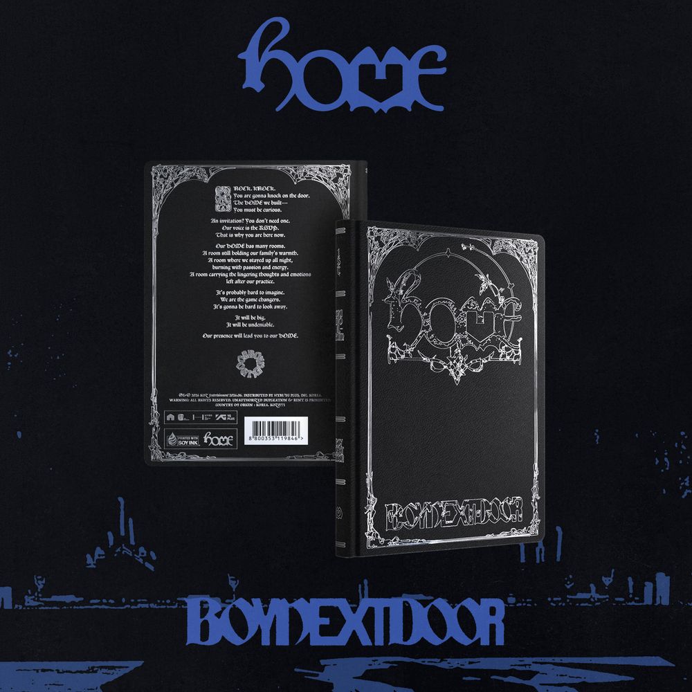 the album cover for BOYNEXTDOOR - 1st STUDIO ALBUM 'HOME' [NAVIGATOR ver.]