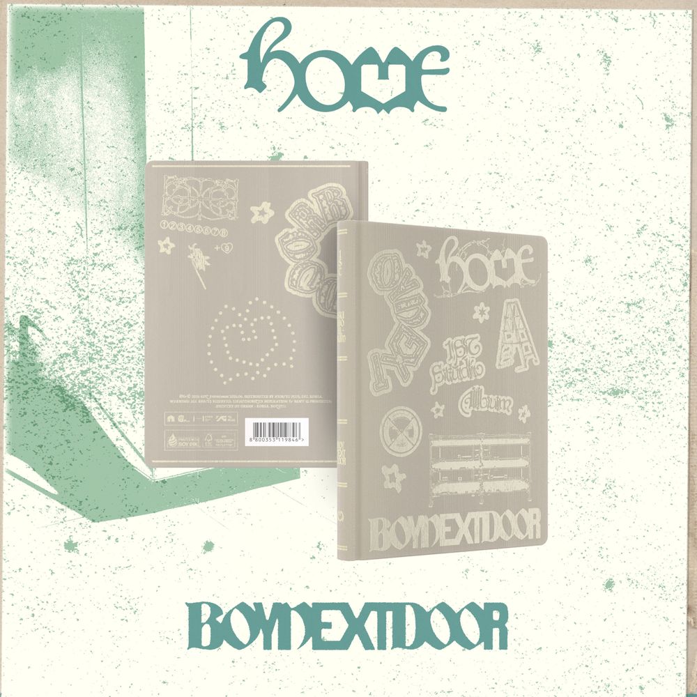 the album cover for BOYNEXTDOOR - 1st STUDIO ALBUM 'HOME' [BUNKER ver.]