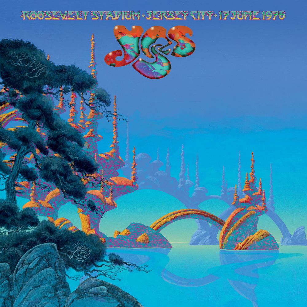 the album cover for Yes - Roosevelt Stadium, Jersey City (brick & Mortar Exclusive) [3LP]
