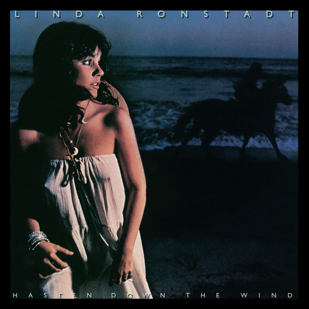 the album cover for Linda Ronstadt - Hasten Down the Wind (brick & Mortar Exclusive)