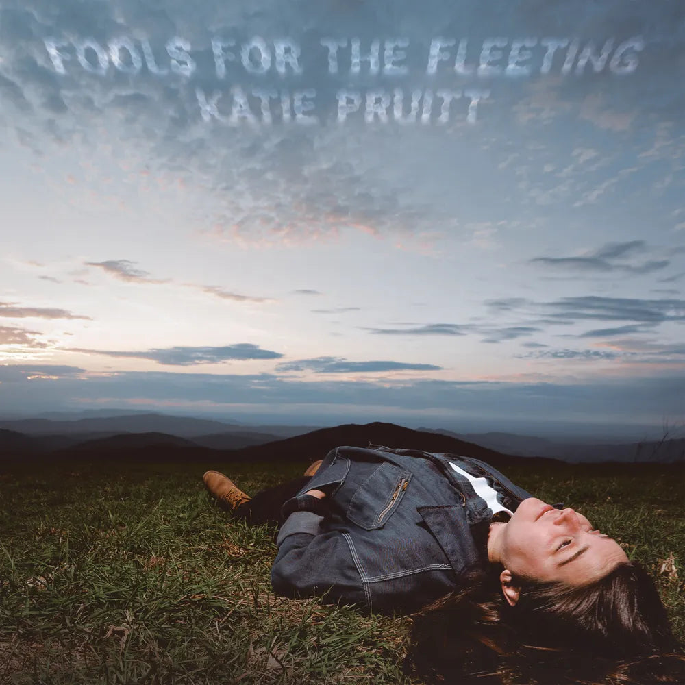 the album cover for Katie Pruitt - Fools For The Fleeting [Eco-Friendly Blue Blend]