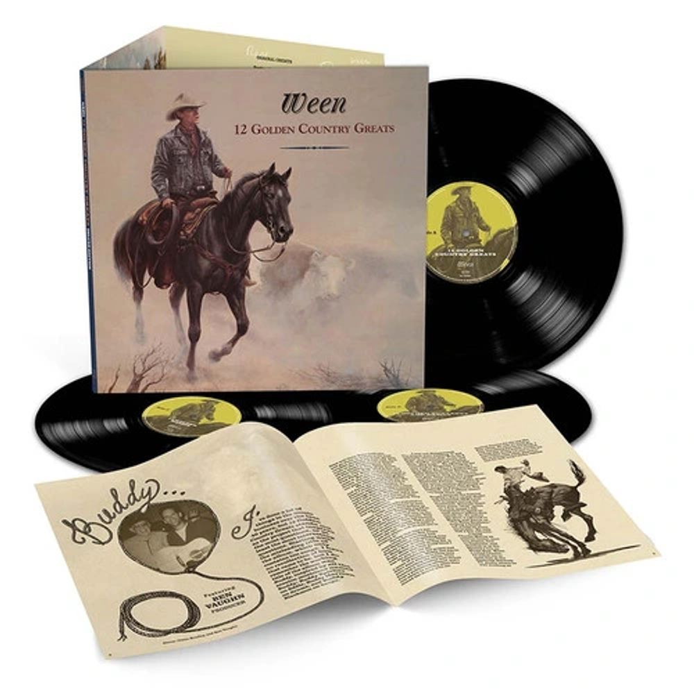 the album cover for Ween - 12 Golden Country Greats [Deluxe]