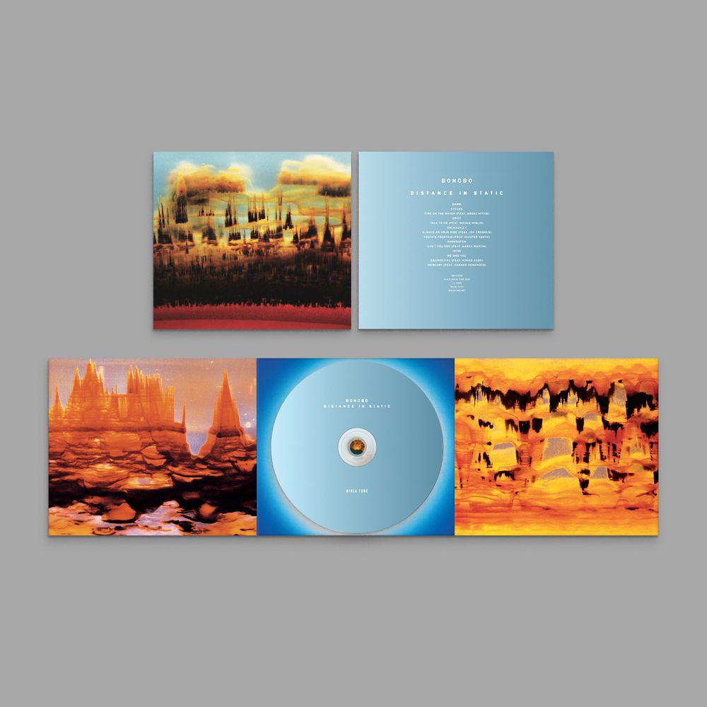 the album cover for Bonobo - Distance In Static [Digipak]