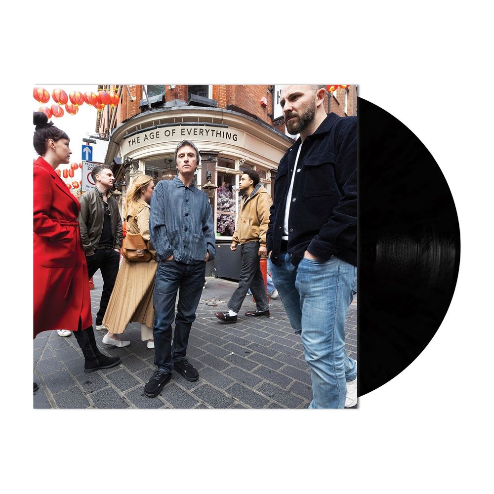 the album cover for Johnny Marr - The Age of Everything [Black]