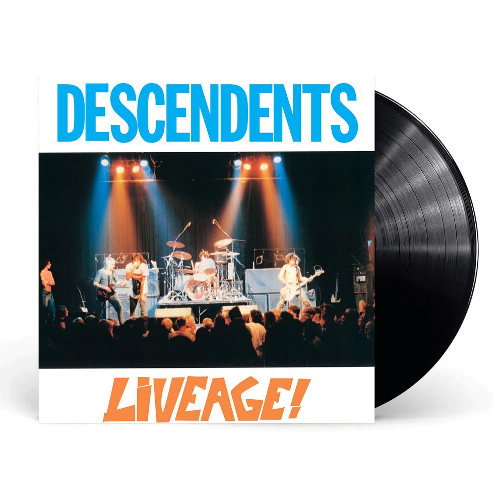 the album cover for Descendents - Liveage! - 2026 [Black]