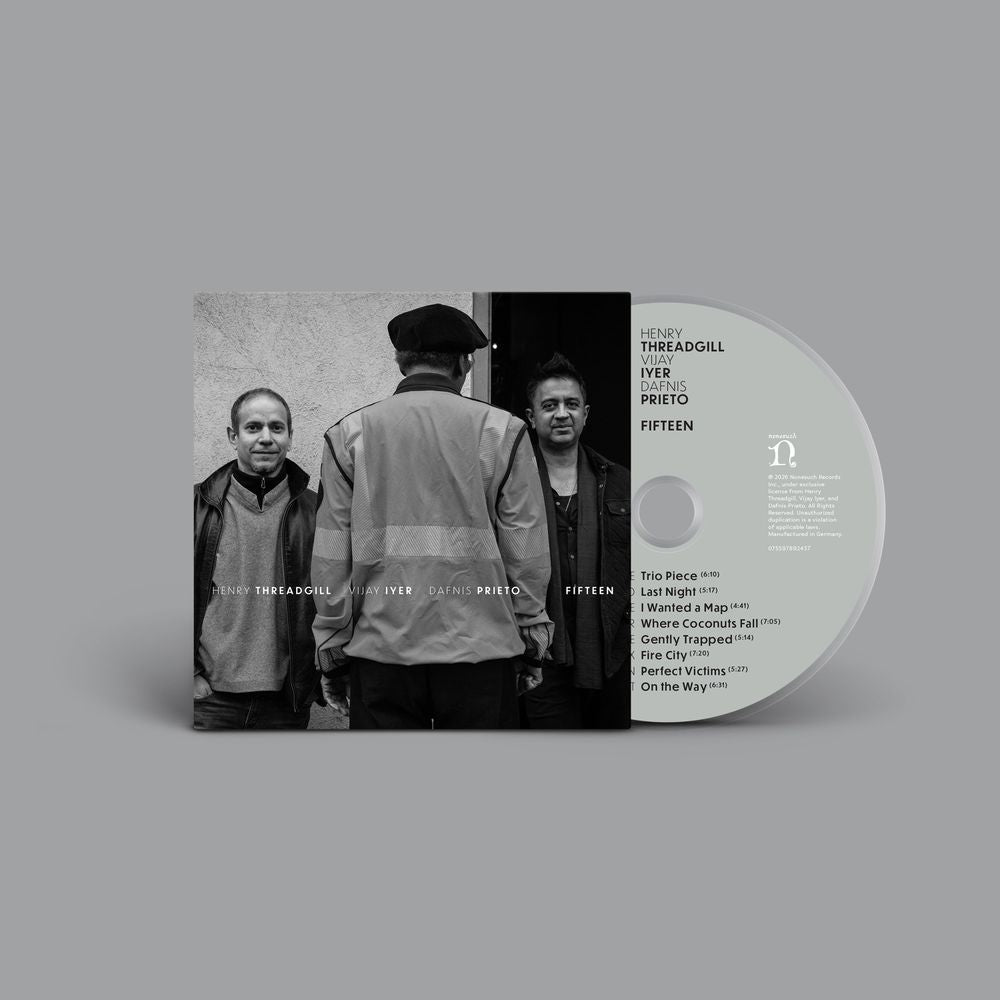 the album cover for Henry Threadgill / Vijay Iyer / Dafnis Prieto - Fifteen