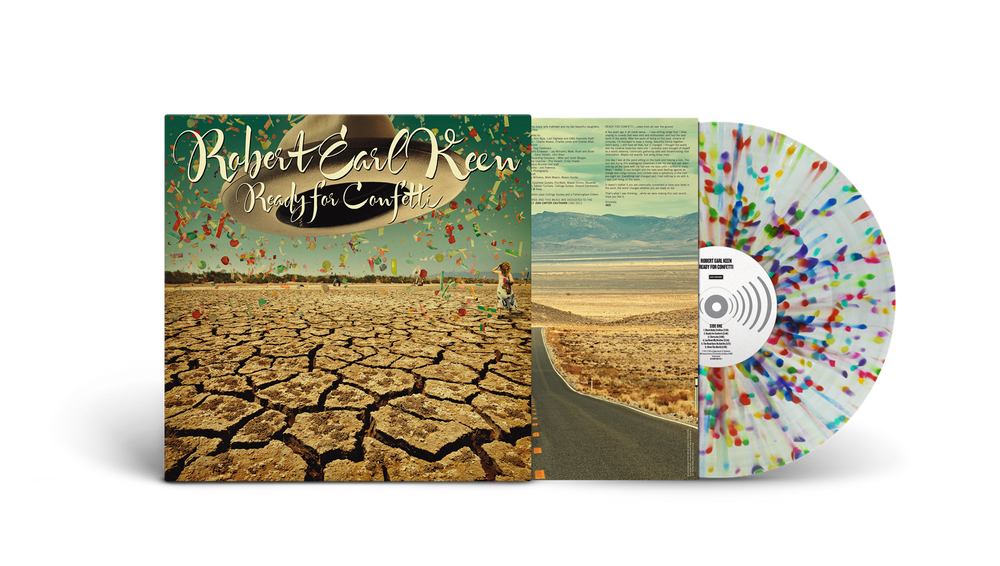 the album cover for Robert Earl Keen - Ready for Confetti [Confetti]