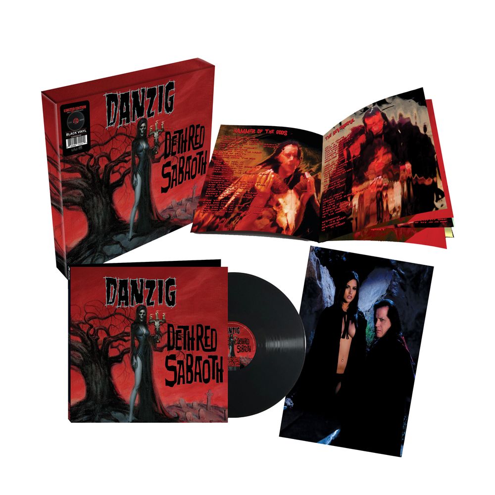 the album cover for Danzig - Deth Red Sabaoth [Black Vinyl]