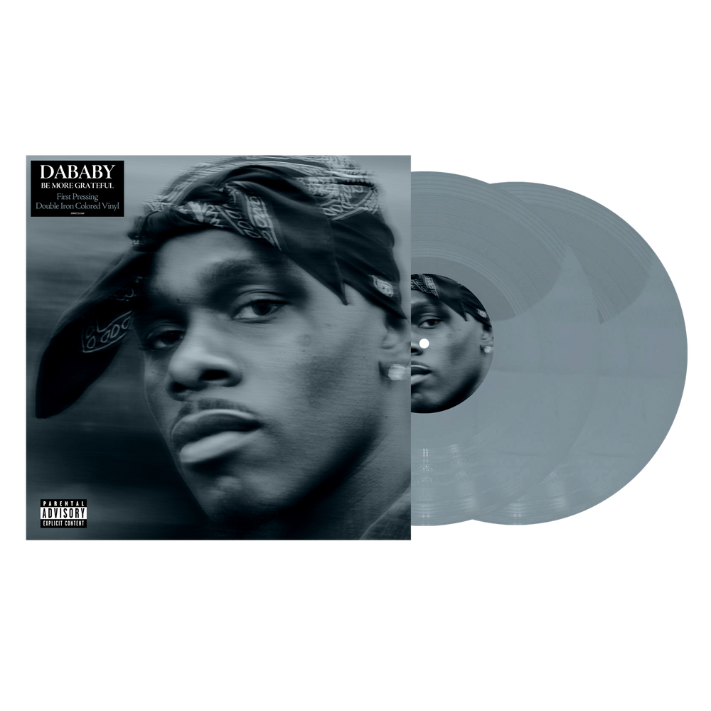 the album cover for DaBaby - BE MORE GRATEFUL [Iron]