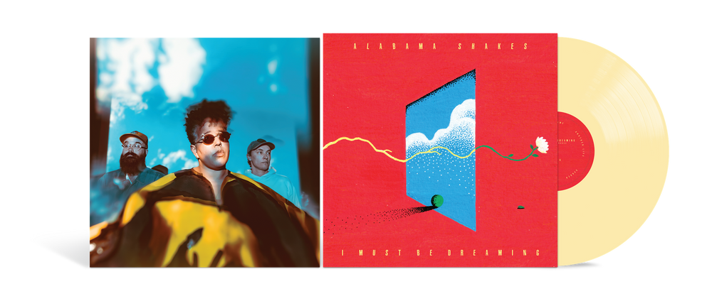 the album cover for Alabama Shakes - I Must Be Dreaming [Indie Exclusive Daydream Yellow]