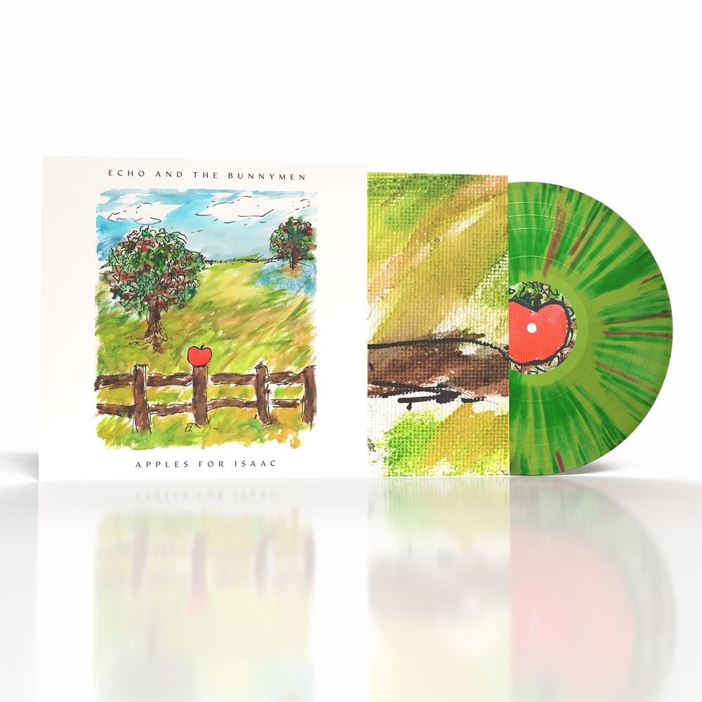 the album cover for Echo & The Bunnymen - Apples For Isaac [Indie Exclusive Green Splatter]