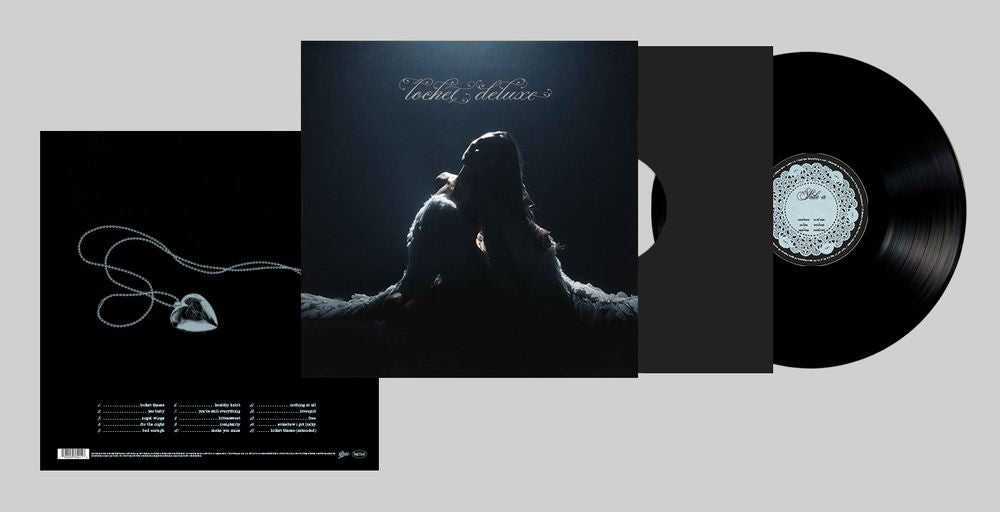 the album cover for madison beer - locket deluxe