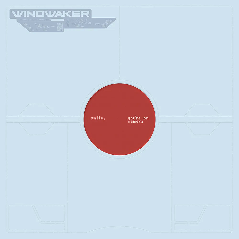 the album cover for Windwaker - smile, you're on camera [Red Smoke]