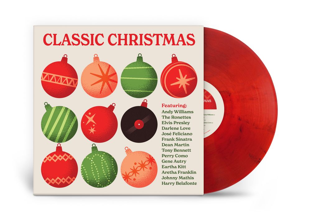 the album cover for Classic Christmas / Various (Colv) (Red) - Classic Christmas [Red]